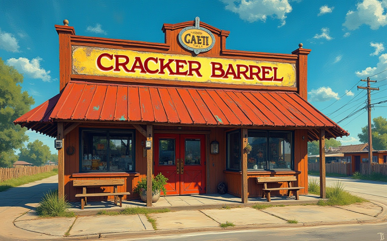 Cracker Barrel shares rebound after Trump urges return to old logo