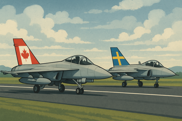 Canada Sweden defence pact reshapes fighter jet competition