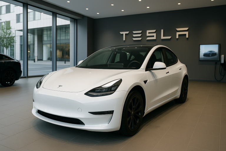 Why Tesla stock is outperforming other tech giants on Tuesday