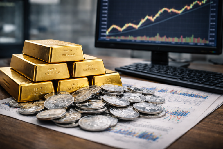 Gold reclaims $5,000, silver surges 6% as experts say bullish momentum intact